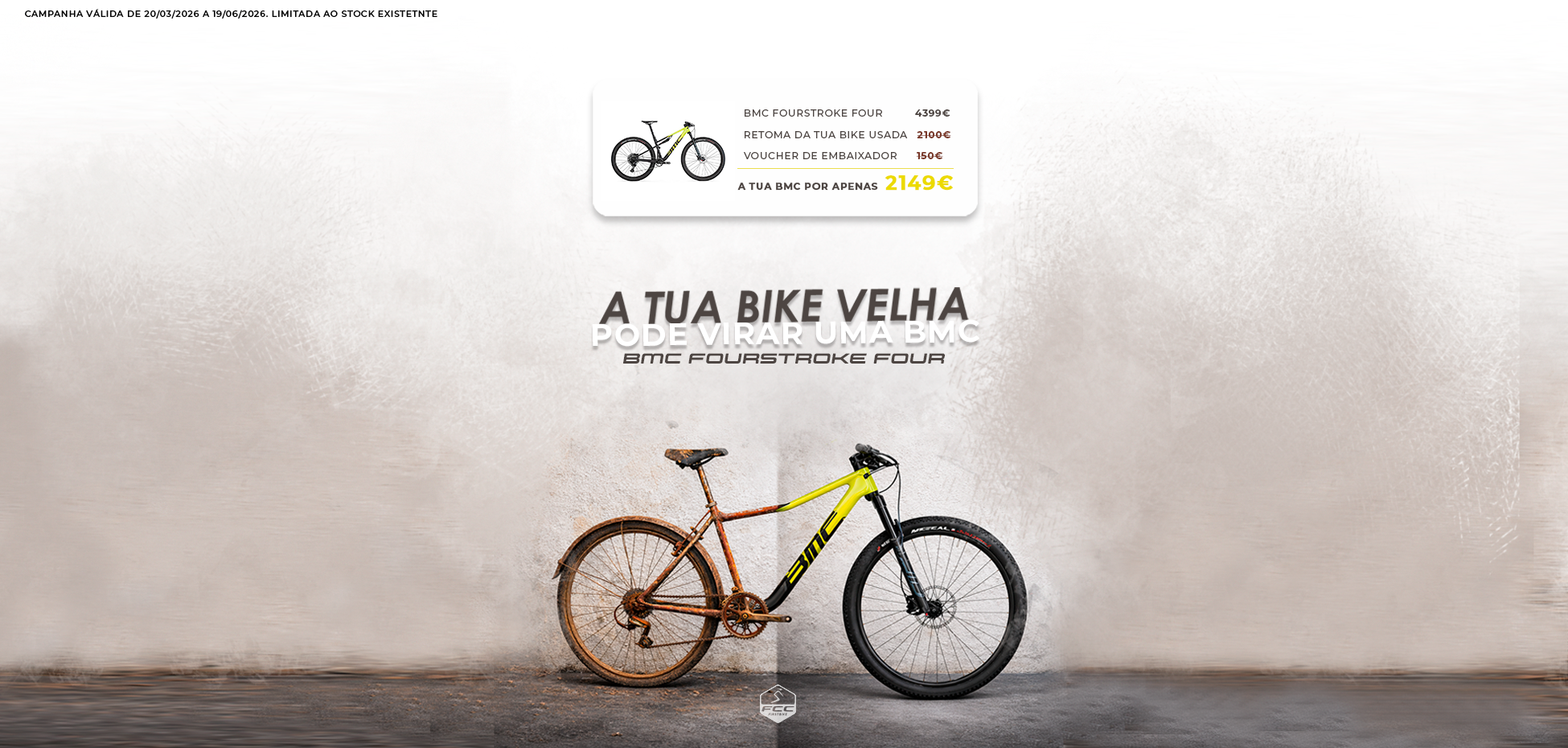 BICICLETA DE BTT_BMC FOURSTROKE FOUR