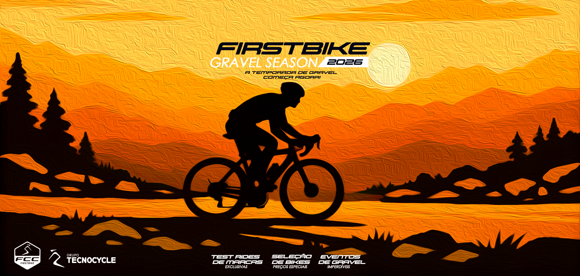 GRAVEL SEASON FIRSTBIKE | SELEÇÃO DE BICICLETAS DE GRAVEL COM CONDIÇÕES EXCLUSIVAS